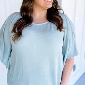 Leilian knittwith lyric lyrics women top